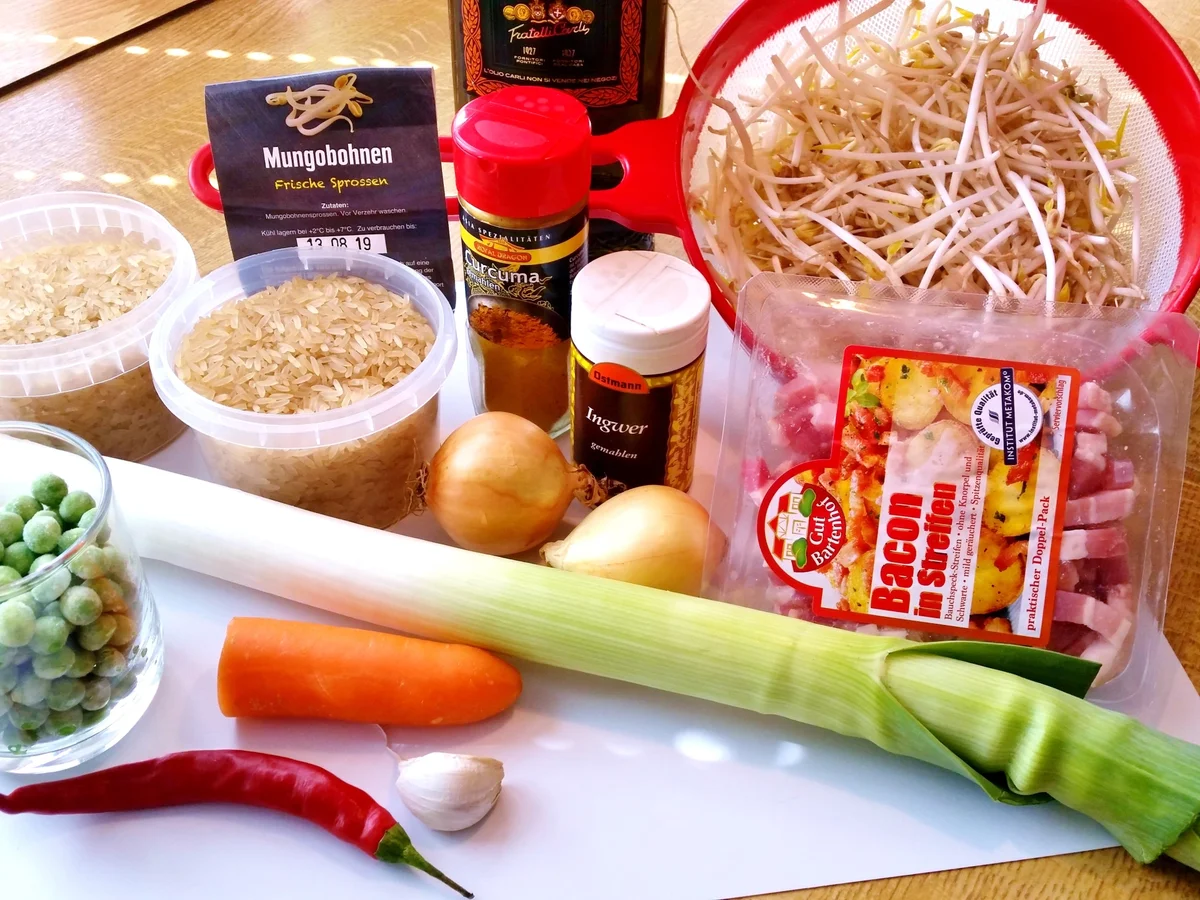 Asiatischer Bratreis = Kochbar Challenge 8.0 (August 2019) - Rezept - Bild Nr. 8569