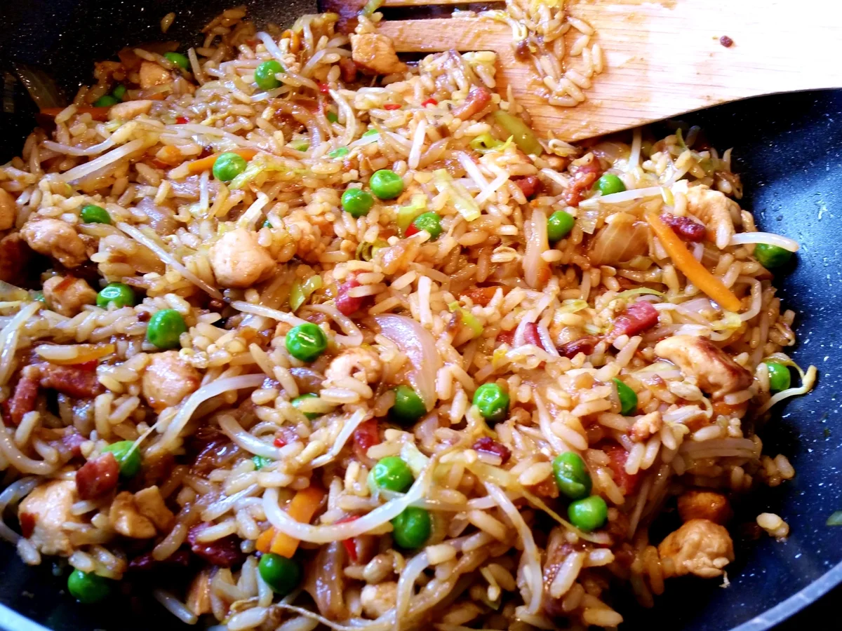 Asiatischer Bratreis = Kochbar Challenge 8.0 (August 2019) - Rezept - Bild Nr. 8575