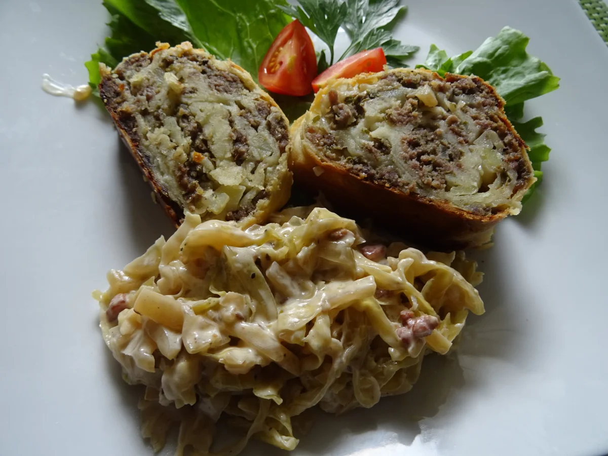 Hackfleisch-Strudel - Rezept - Bild Nr. 8568