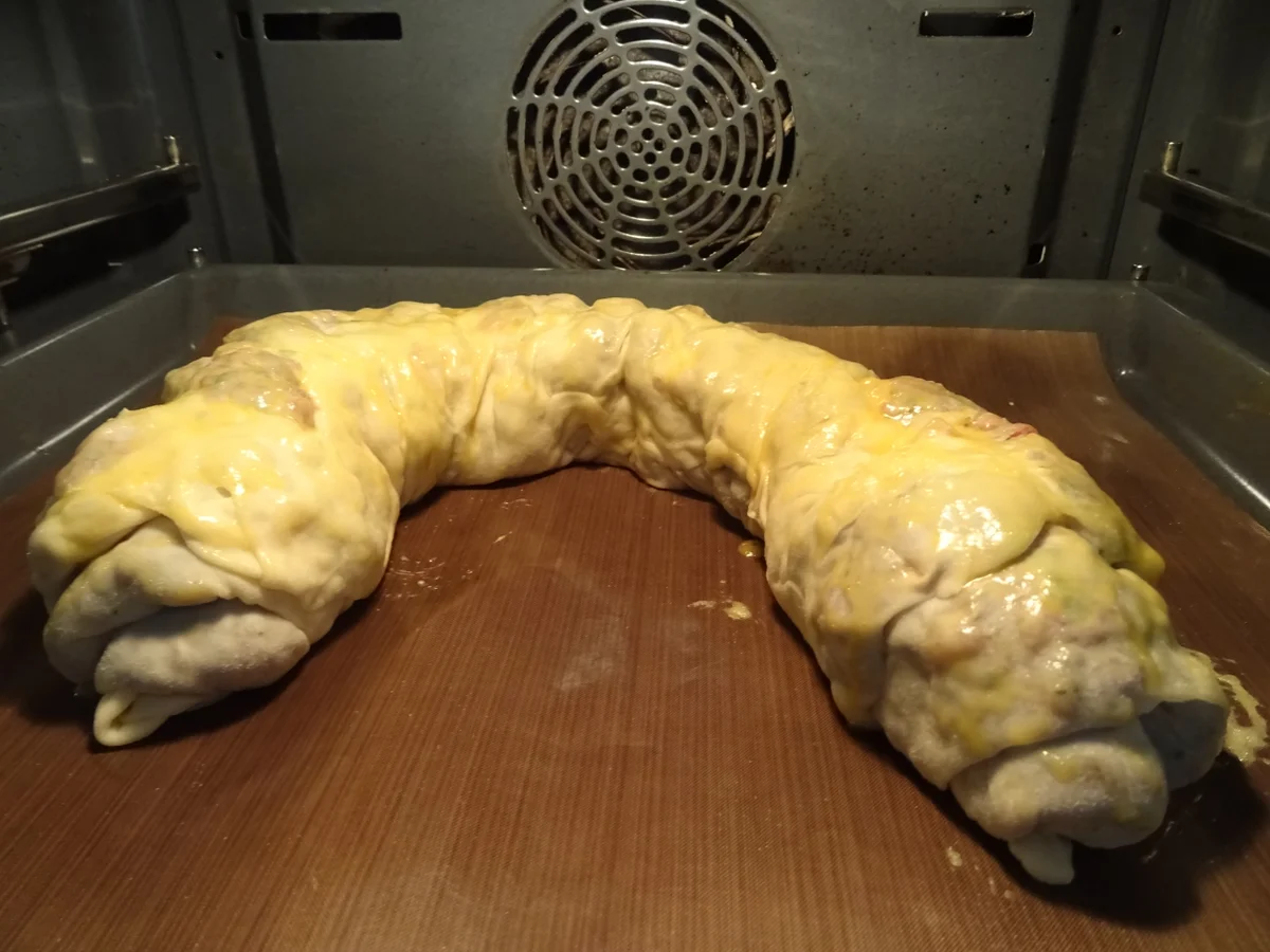 Hackfleisch-Strudel - Rezept - Bild Nr. 8569