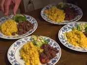 Murmeltier mit Safran-Risotto und Broccoli - Rezept - Bild Nr. 8568