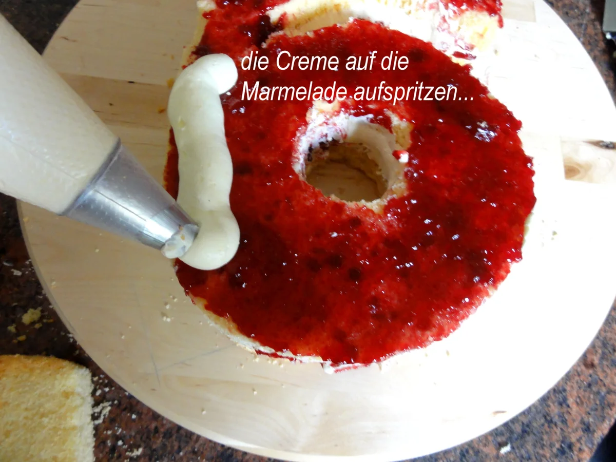 Rezept: Rührteig: FRANKFURTER KRANZ als "ZAHLENKUCHEN" Bild Nr. 8591 Rührteig: FRANKFURTER KRANZ als "ZAHLENKUCHEN" - Rezept - Bild Nr. 8591