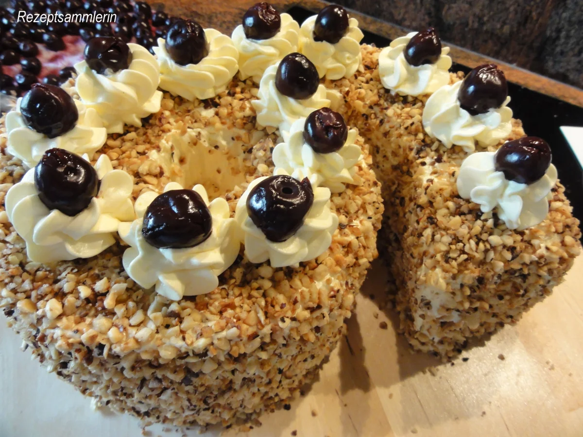 Rezept: Rührteig: FRANKFURTER KRANZ als "ZAHLENKUCHEN" Bild Nr. 8594 Rührteig: FRANKFURTER KRANZ als "ZAHLENKUCHEN" - Rezept - Bild Nr. 8594