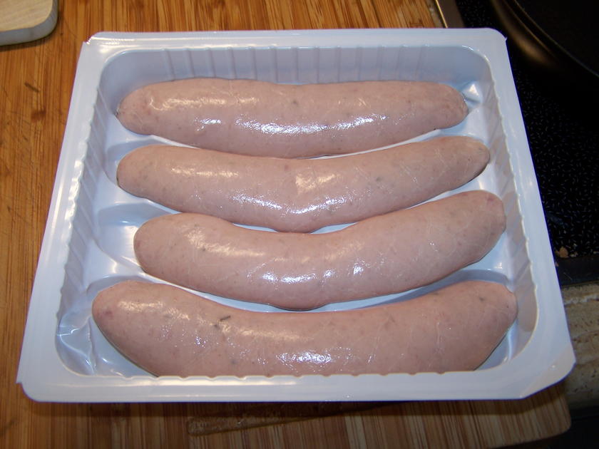 Bratkartoffel Würfel mit Thüringer Bratwurst - einfach - von Schmetterling4