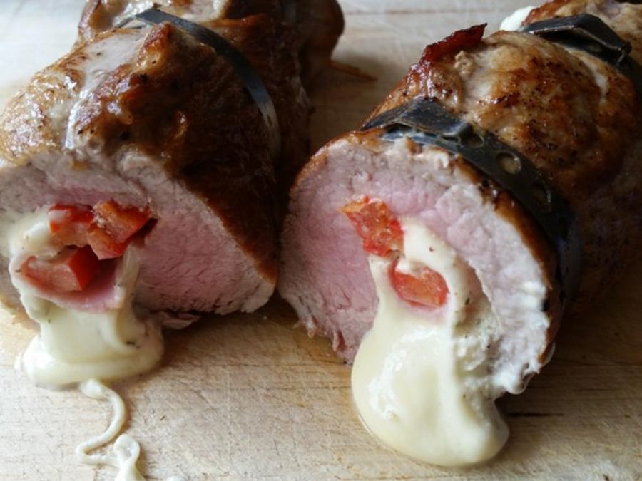 Gefülltes Schweinefilet - Rezept mit Bild - kochbar.de