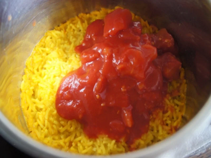 Rezept: Putenbrustfilet mit Tomatenreis und Rote Bete Salat Bild Nr. 8611 Putenbrustfilet mit Tomatenreis und Rote Bete Salat - Rezept - Bild Nr. 8611