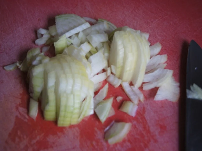 Thüringer Rostbratwurst mit herzhaften Sauerkraut und Kartoffelstampf mit Röstzwiebeln - Rezept - Bild Nr. 8605