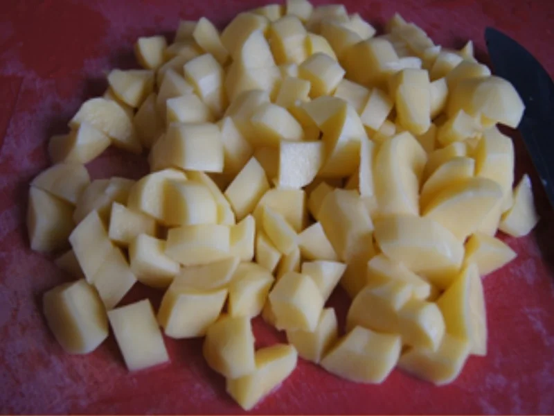 Thüringer Rostbratwurst mit herzhaften Sauerkraut und Kartoffelstampf mit Röstzwiebeln - Rezept - Bild Nr. 8610