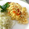 Nudeln:   NUDELAUFLAUF mit Krautsalat (Jeromakohl) - Rezept - Bild Nr. 8608