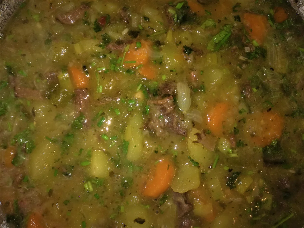 Rezept: Kartoffelsuppe mit Rindfleisch Bild Nr. 8614 Kartoffelsuppe mit Rindfleisch - Rezept - Bild Nr. 8614