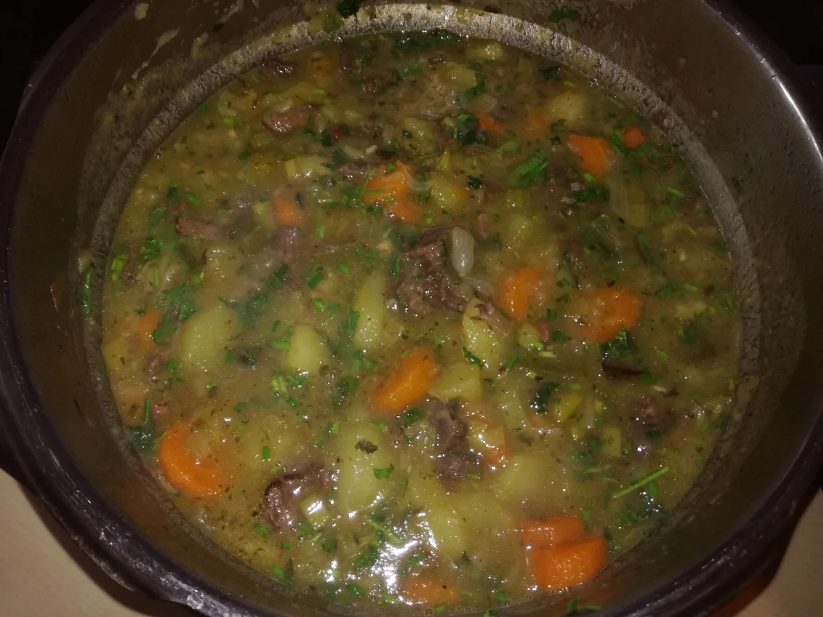 Rezept: Kartoffelsuppe mit Rindfleisch Bild Nr. 8619 Kartoffelsuppe mit Rindfleisch - Rezept - Bild Nr. 8619