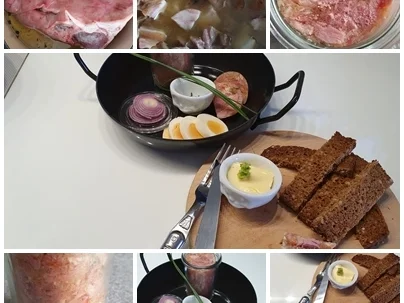 Rezept: Schweinskopfsülze aus eigener Herstellung Bild Nr. 8618 Schweinskopfsülze aus eigener Herstellung - Rezept - Bild Nr. 8618