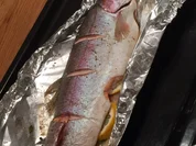 Saftige Lachsforelle aus dem Ofen - einfach, schnell und sehr fein - Rezept - Bild Nr. 8638