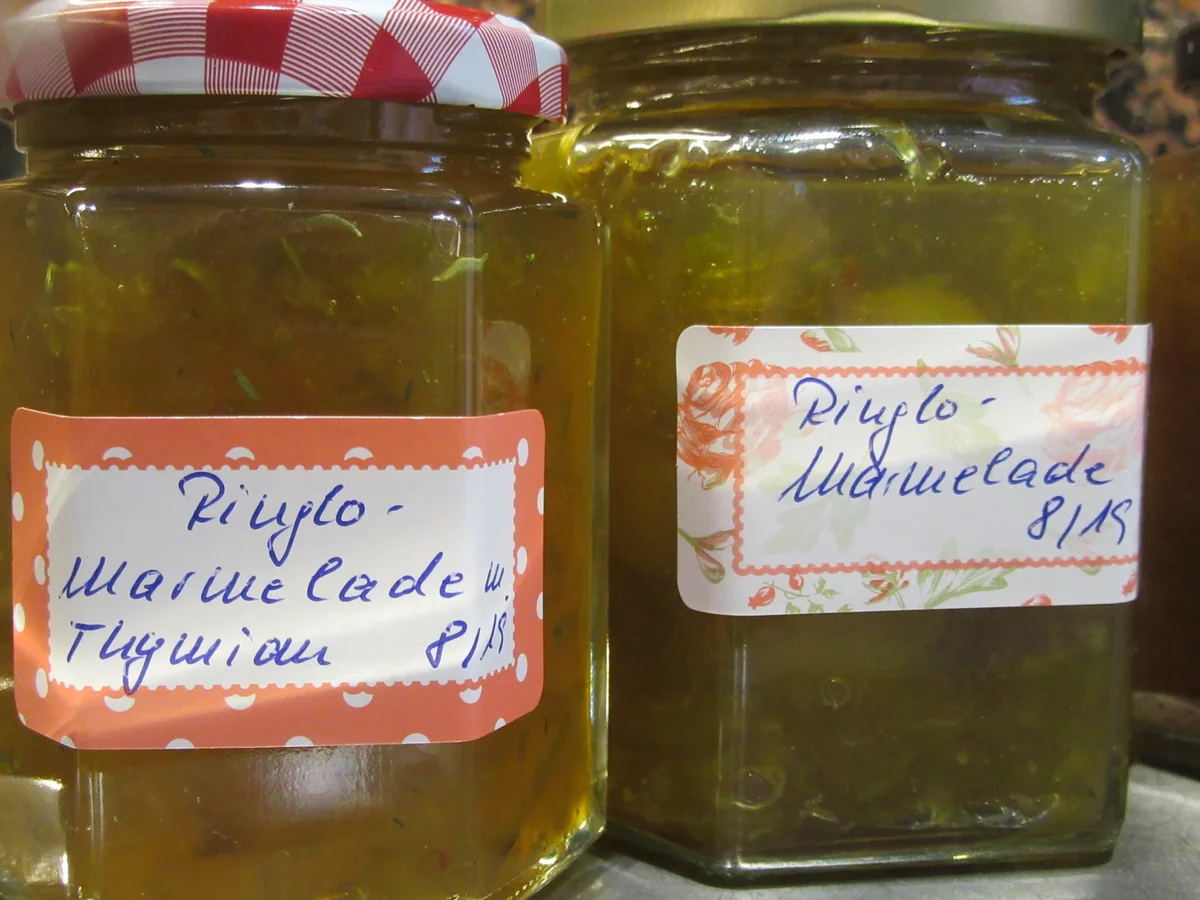 Vorrat: Ringlo-Konfitüren mit verschiedenen Geschmacksrichtungen - Rezept - Bild Nr. 8638