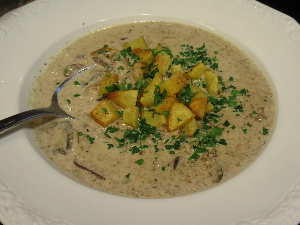 Suppen: Cremige Waldpilzsuppe - Rezept - Bild Nr. 8638