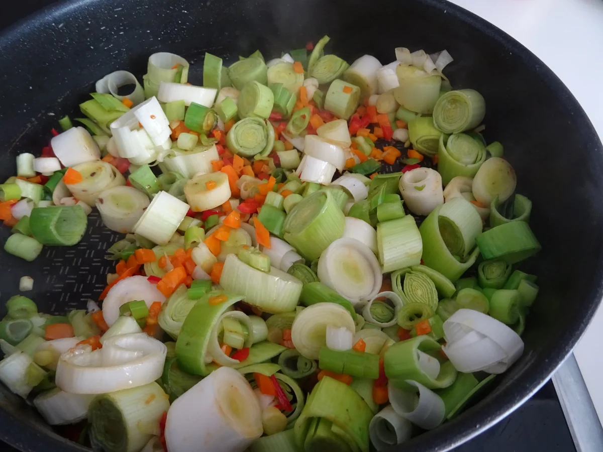 Kasseler-Lauch-Pfanne mit Knöpfle - Rezept - Bild Nr. 8654