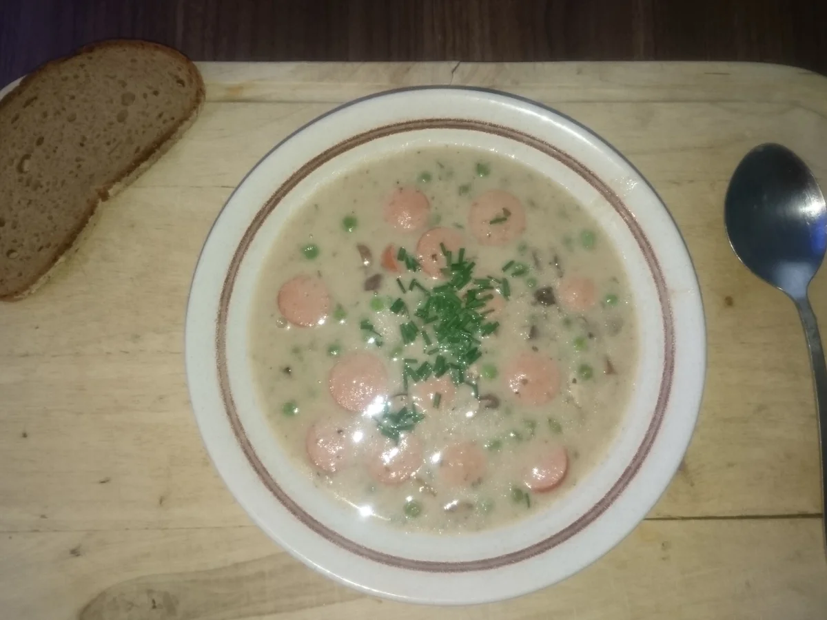 Rezept: Gemüse-Rahm-Süppchen Bild Nr. 8652 Gemüse-Rahm-Süppchen - Rezept - Bild Nr. 8652