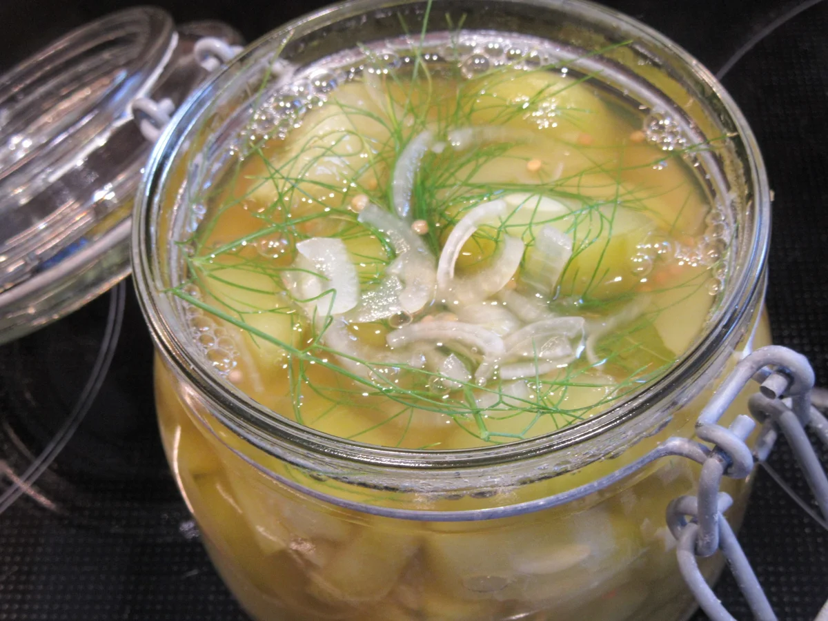 Rezept: Vorrat: Honiggurken Bild Nr. 2 Vorrat: Honiggurken - Rezept - Bild Nr. 2