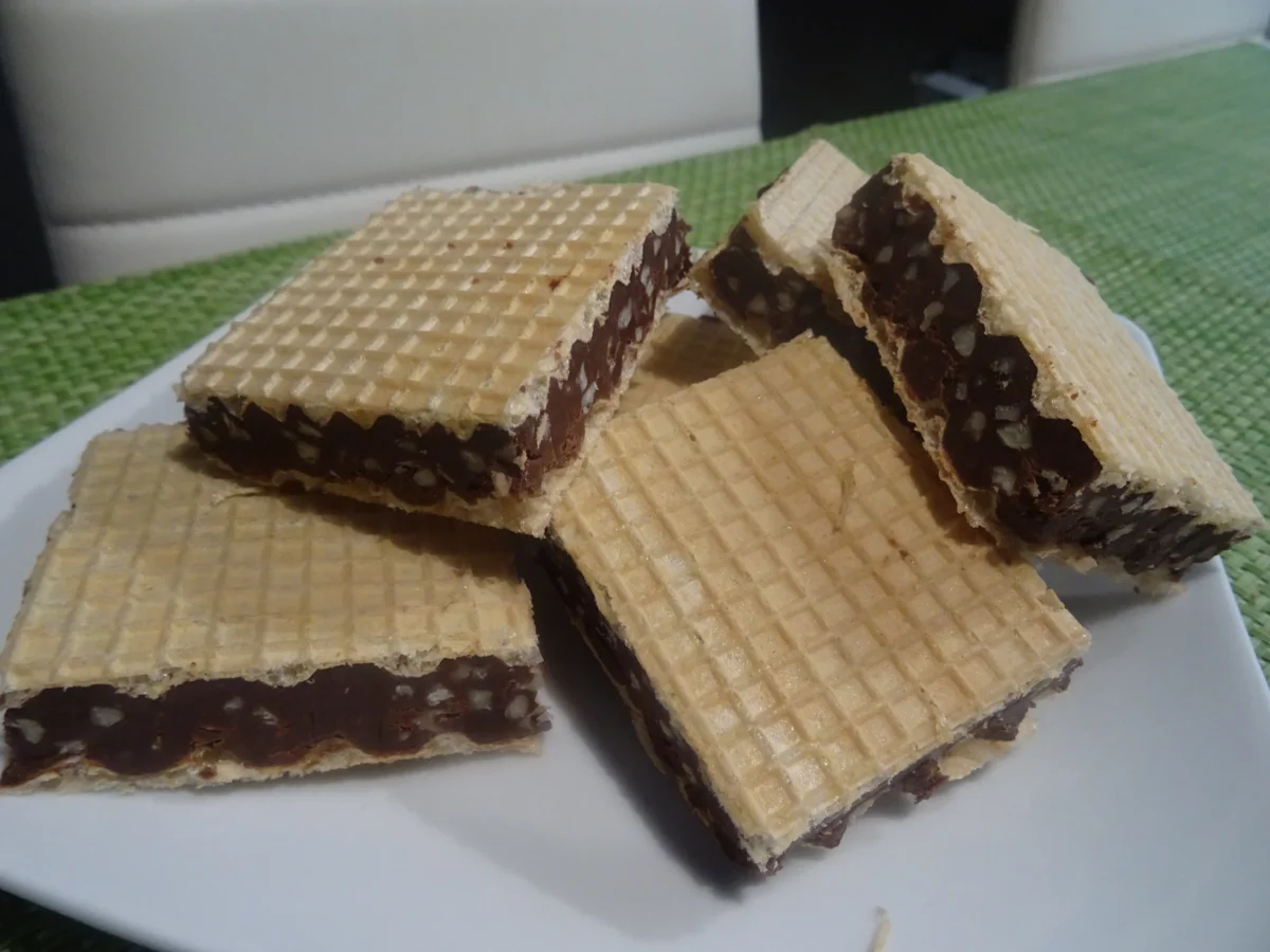 Rezept: Schoko-Waffeln "Hanuta-Art" Bild Nr. 8661 Schoko-Waffeln "Hanuta-Art" - Rezept - Bild Nr. 8661