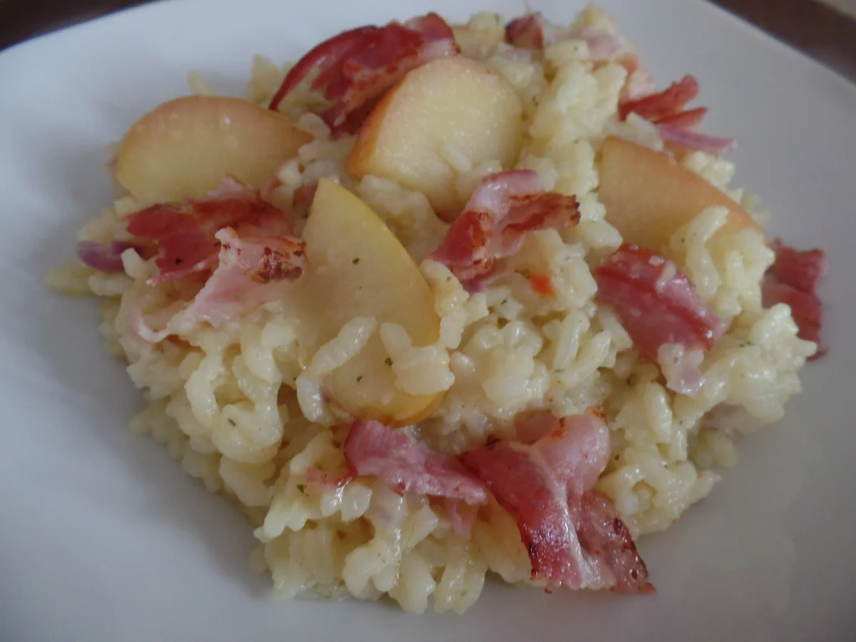Rezept: Apfel-Speck-Risotto Bild Nr. 8661 Apfel-Speck-Risotto - Rezept - Bild Nr. 8661