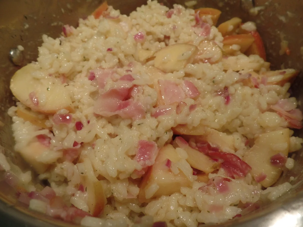Rezept: Apfel-Speck-Risotto Bild Nr. 8672 Apfel-Speck-Risotto - Rezept - Bild Nr. 8672