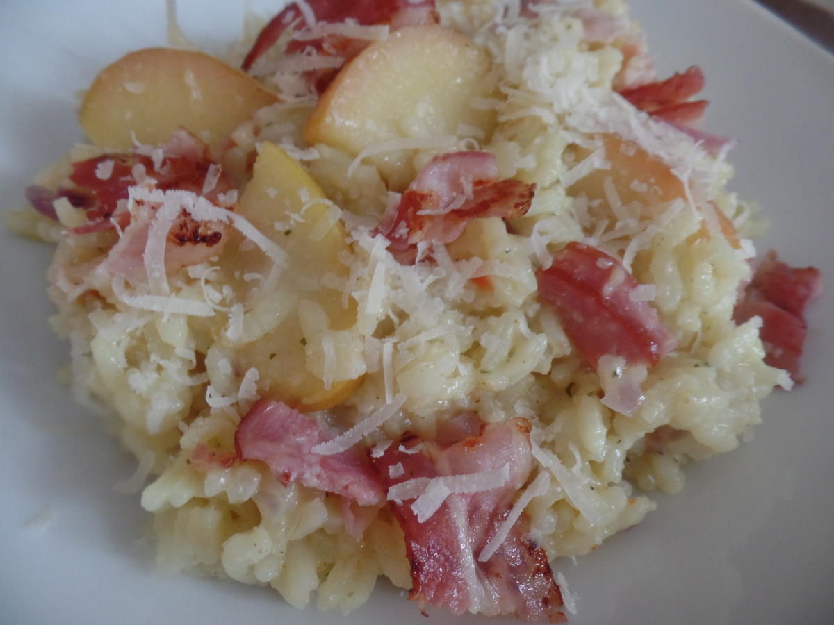 Apfel-Speck-Risotto - Rezept - Bild Nr. 8673