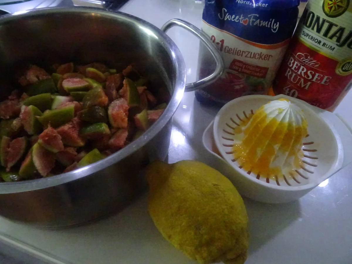 Feigenmarmelade mit Rum - Rezept - Bild Nr. 8669