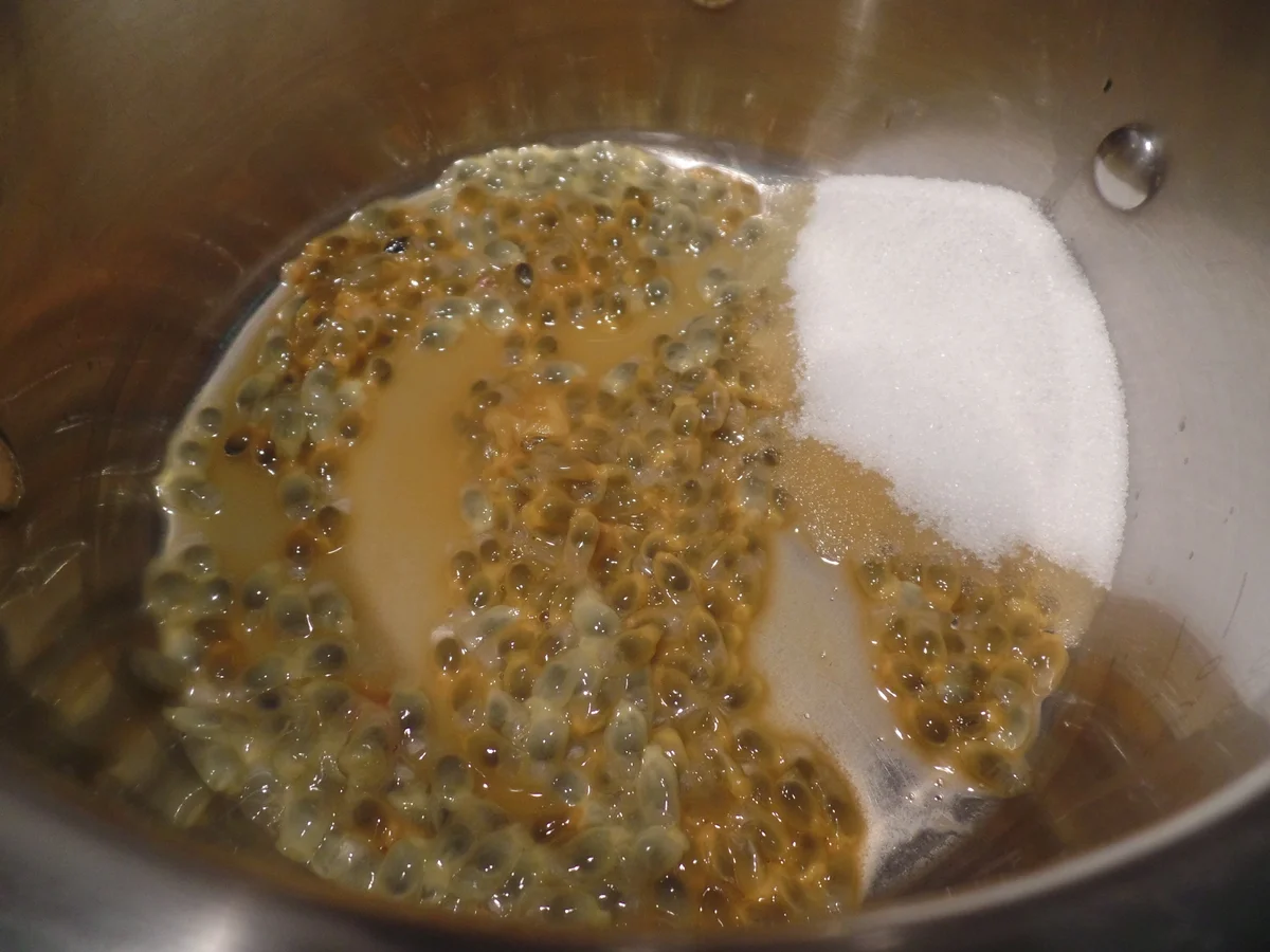 Rezept: Kokos-Cotta mit Passionsfrucht Bild Nr. 8706 Kokos-Cotta mit Passionsfrucht - Rezept - Bild Nr. 8706