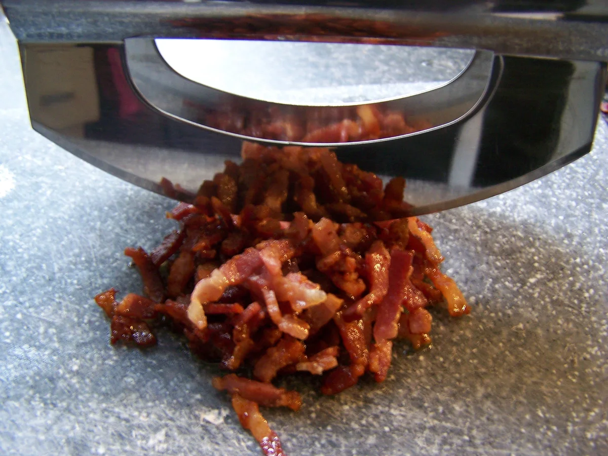 Hühnerfilet gefüllt,  in einer Porreespecksauce - Rezept - Bild Nr. 8713