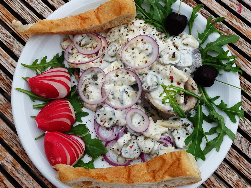 Holländische Matjesfilets auf Wannsee Art - Rezept - kochbar.de