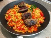Hackröllchen nach türkischer  Art mit Tomaten-Bulgur - Rezept - Bild Nr. 2