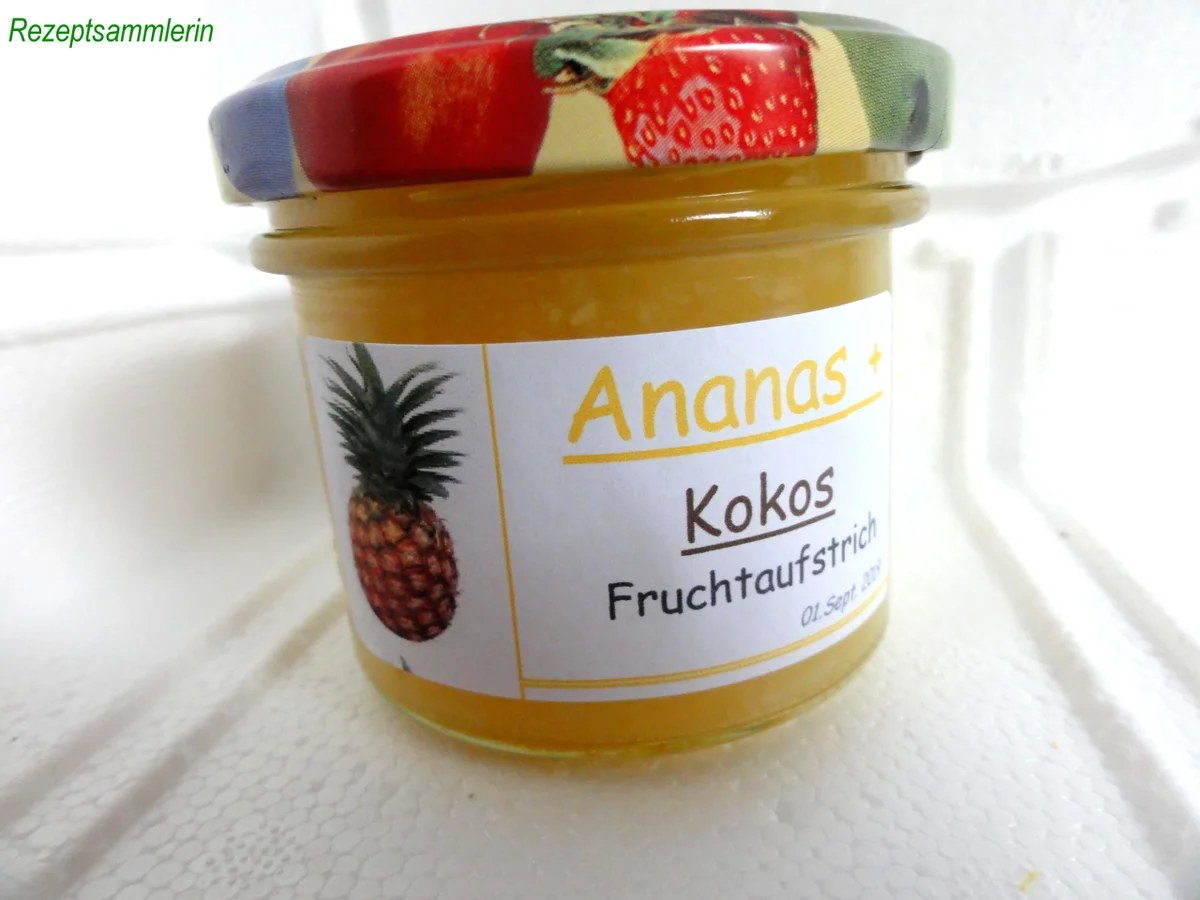 Rezept: M&G: ANANAS und KOKOSFLOCKEN Bild Nr. 8749 M&G: ANANAS und KOKOSFLOCKEN - Rezept - Bild Nr. 8749