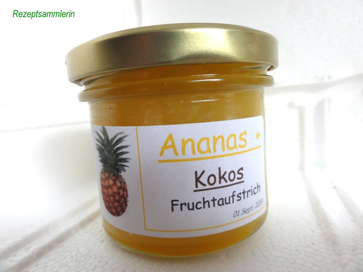 Rezept: M&G: ANANAS und KOKOSFLOCKEN Bild Nr. 8750 M&G: ANANAS und KOKOSFLOCKEN - Rezept - Bild Nr. 8750