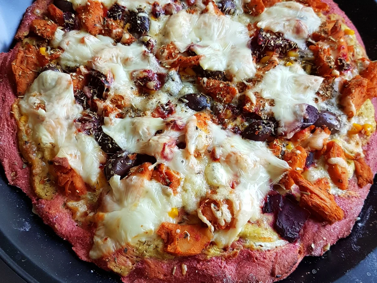 Rote-Bete-Pizzateig - Rezept - Bild Nr. 2