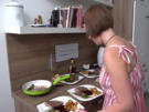 Marinierter Lammlachs mit Rosmarinkartoffeln und Bohnen im Speckmantel - Rezept - Bild Nr. 8773