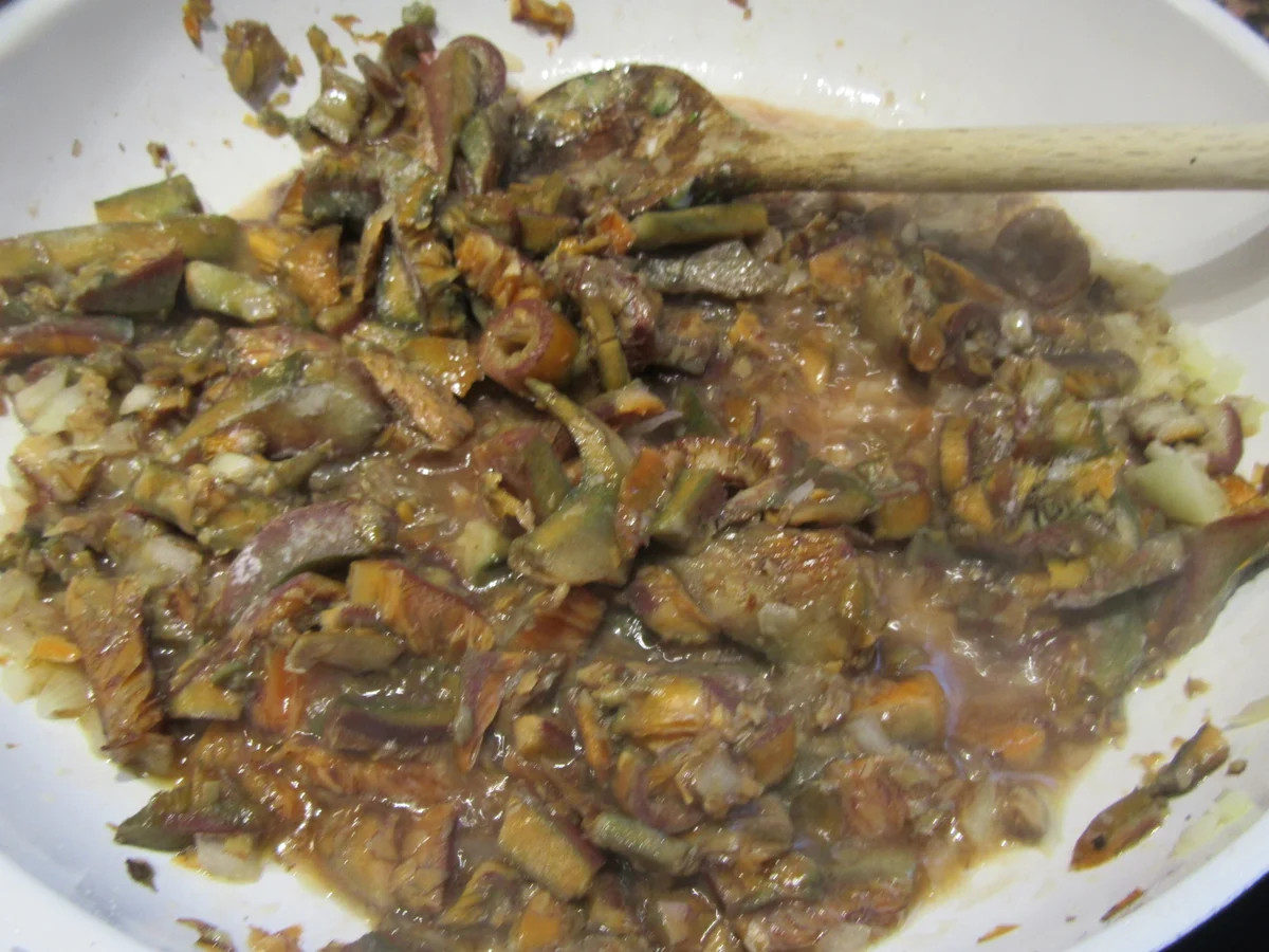 Kartoffeln: Halbseidene Petersilienknödel, gefüllt mit Pilzen - Rezept - Bild Nr. 8779