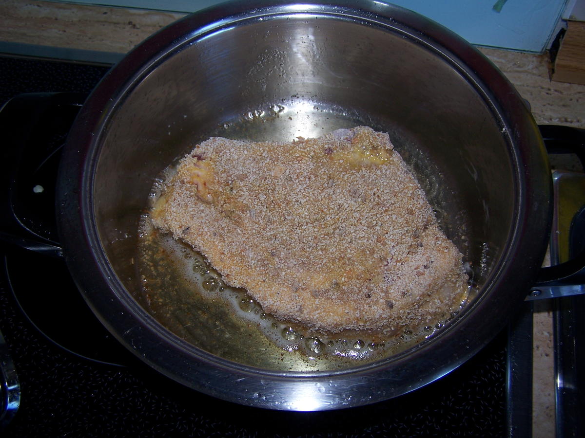 Stroh - Schwein-Kotelett und Còte de Boeuf vom Rind u. Kartoffelsalat - Rezept - Bild Nr. 8788