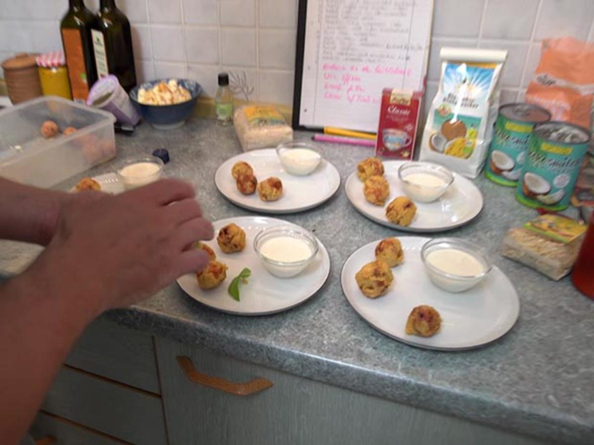 Malai Kofta mit Joghurt-Kokos-Minz-Soße - Rezept - kochbar.de