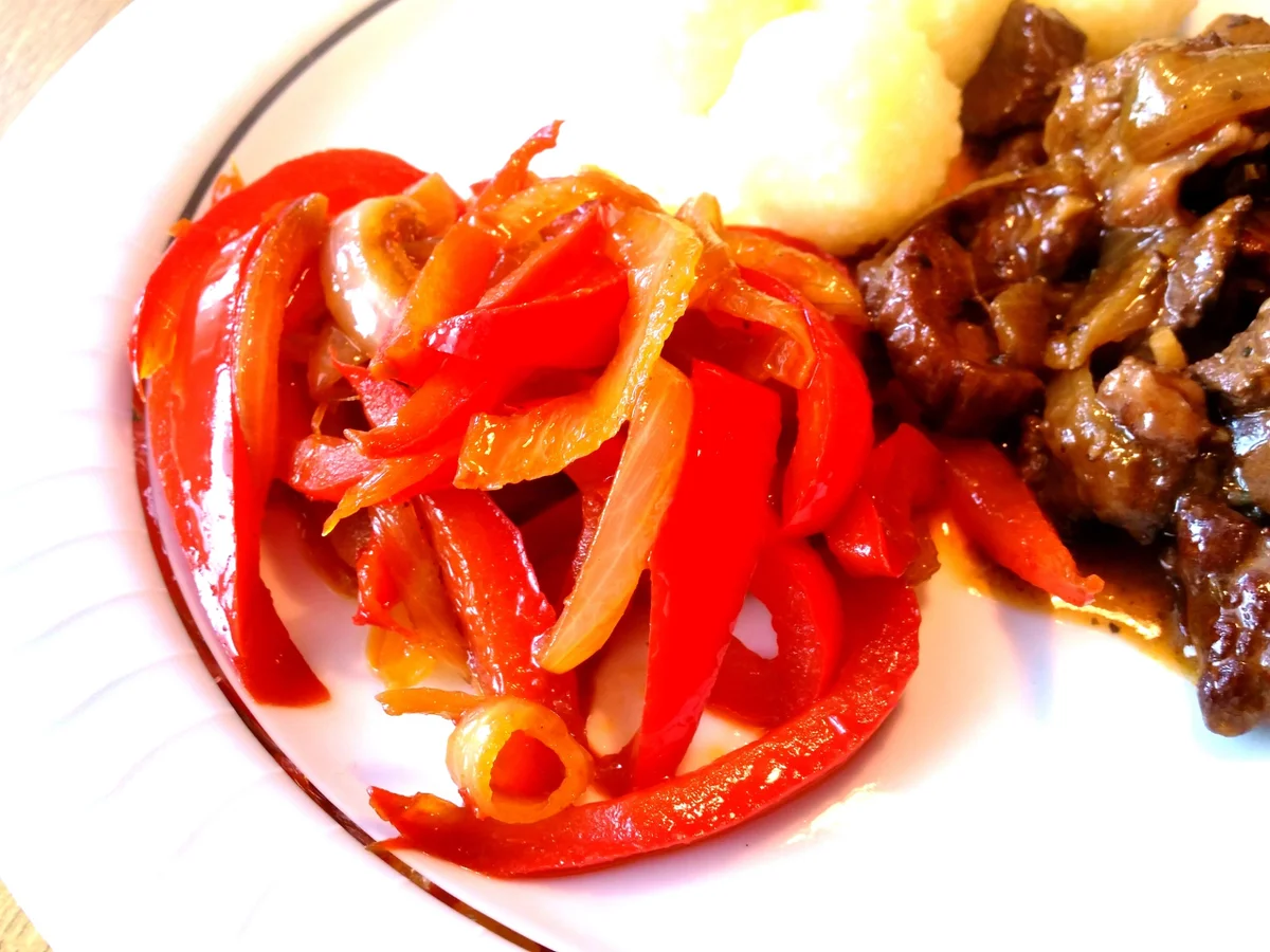 Paprikagemüse gewokt - Rezept - Bild Nr. 8803