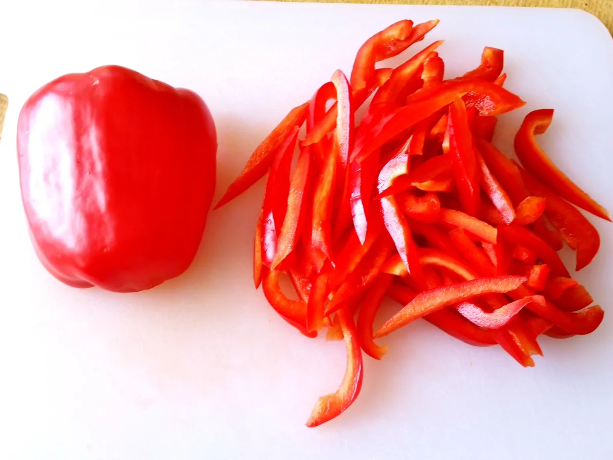 Paprikagemüse gewokt - Rezept - Bild Nr. 8804