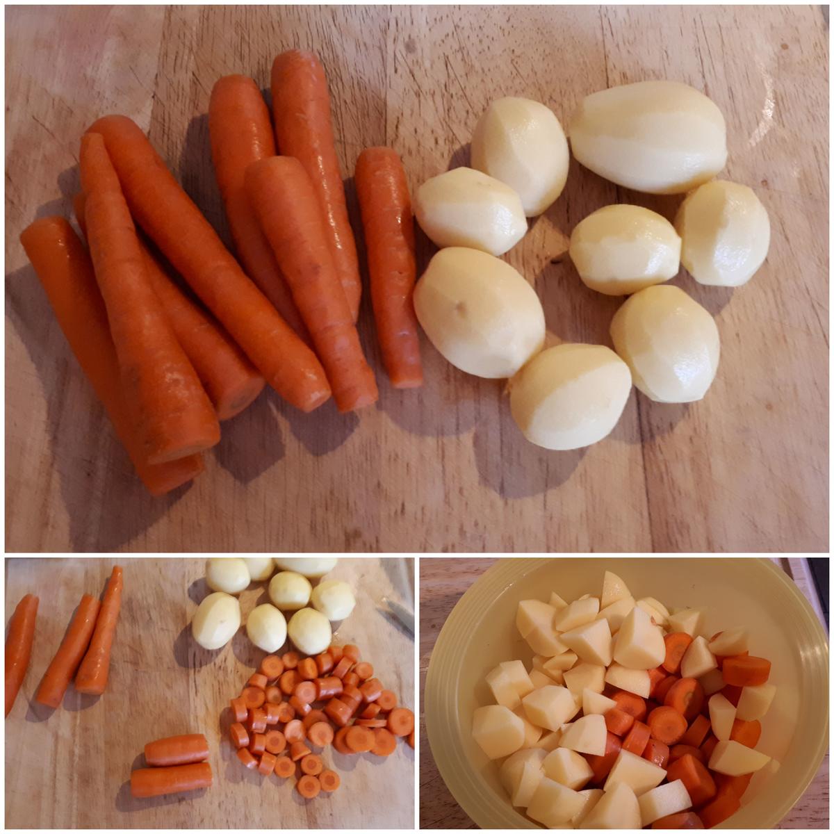 indisch Aloo Gajar - Kartoffel-Karotten-Gemüse - Rezept - Bild Nr. 8803