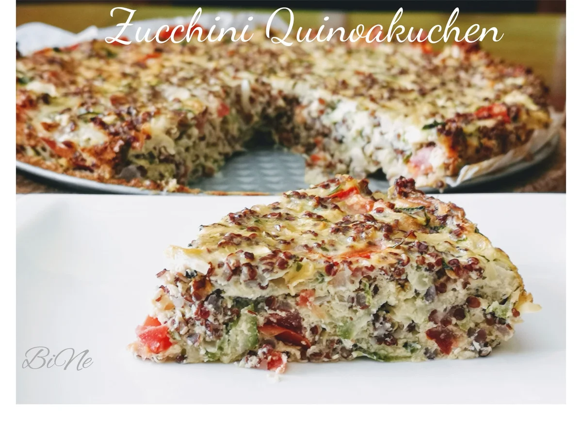 BiNe` S ZUCCHINI QUINOAKUCHEN - Rezept - Bild Nr. 11
