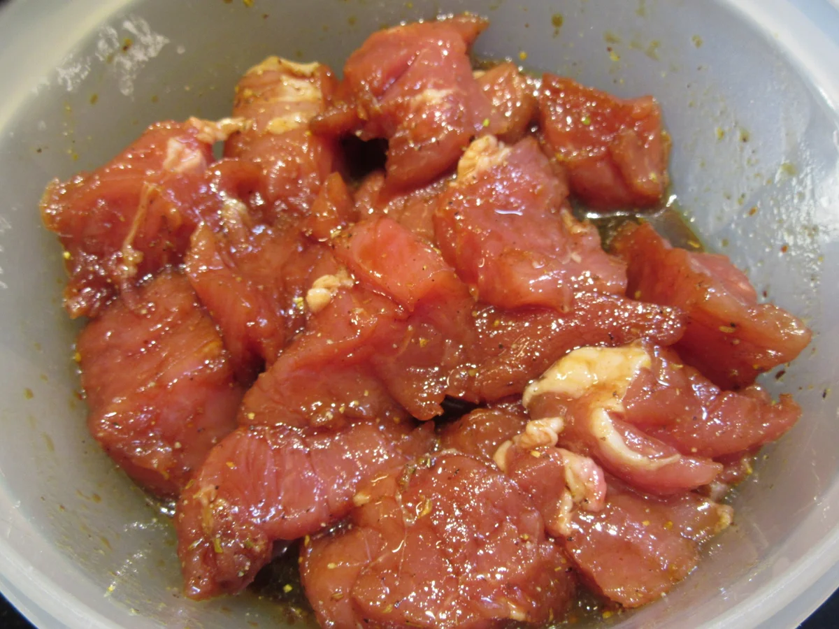 Fleisch: Lende asiatisch mit Bananen - Rezept - Bild Nr. 8805