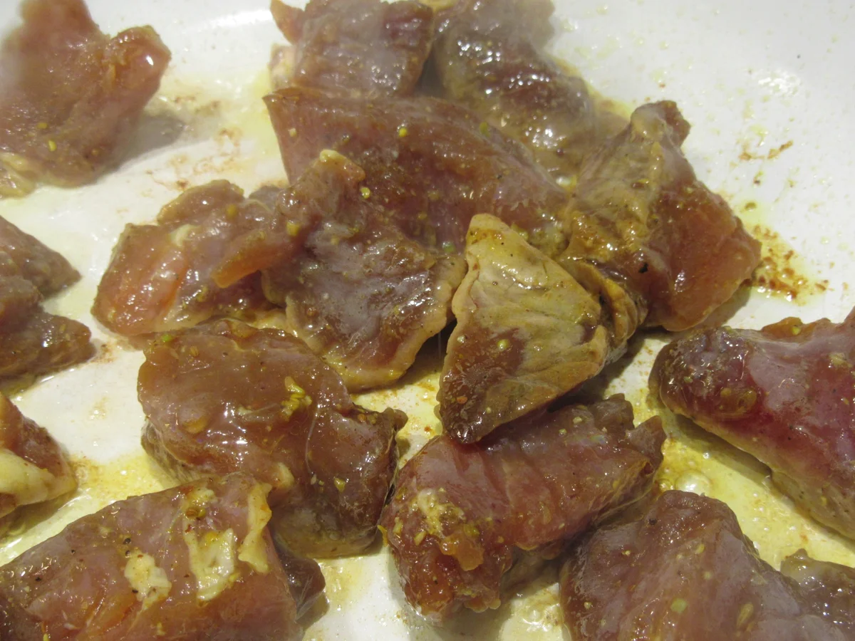 Fleisch: Lende asiatisch mit Bananen - Rezept - Bild Nr. 8807