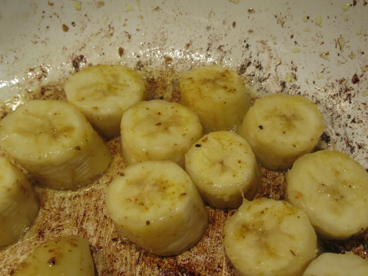 Fleisch: Lende asiatisch mit Bananen - Rezept - Bild Nr. 8809