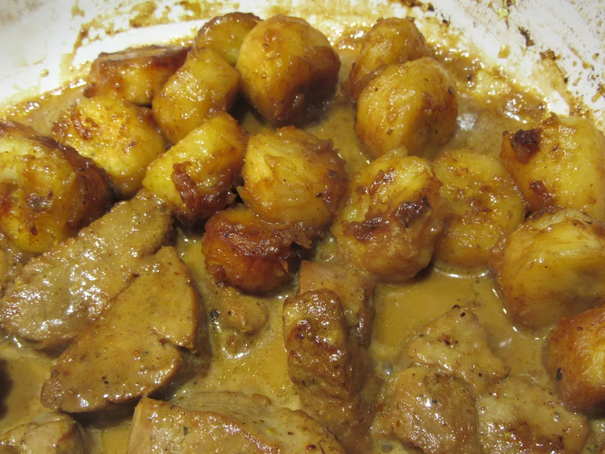 Fleisch: Lende asiatisch mit Bananen - Rezept - Bild Nr. 8813