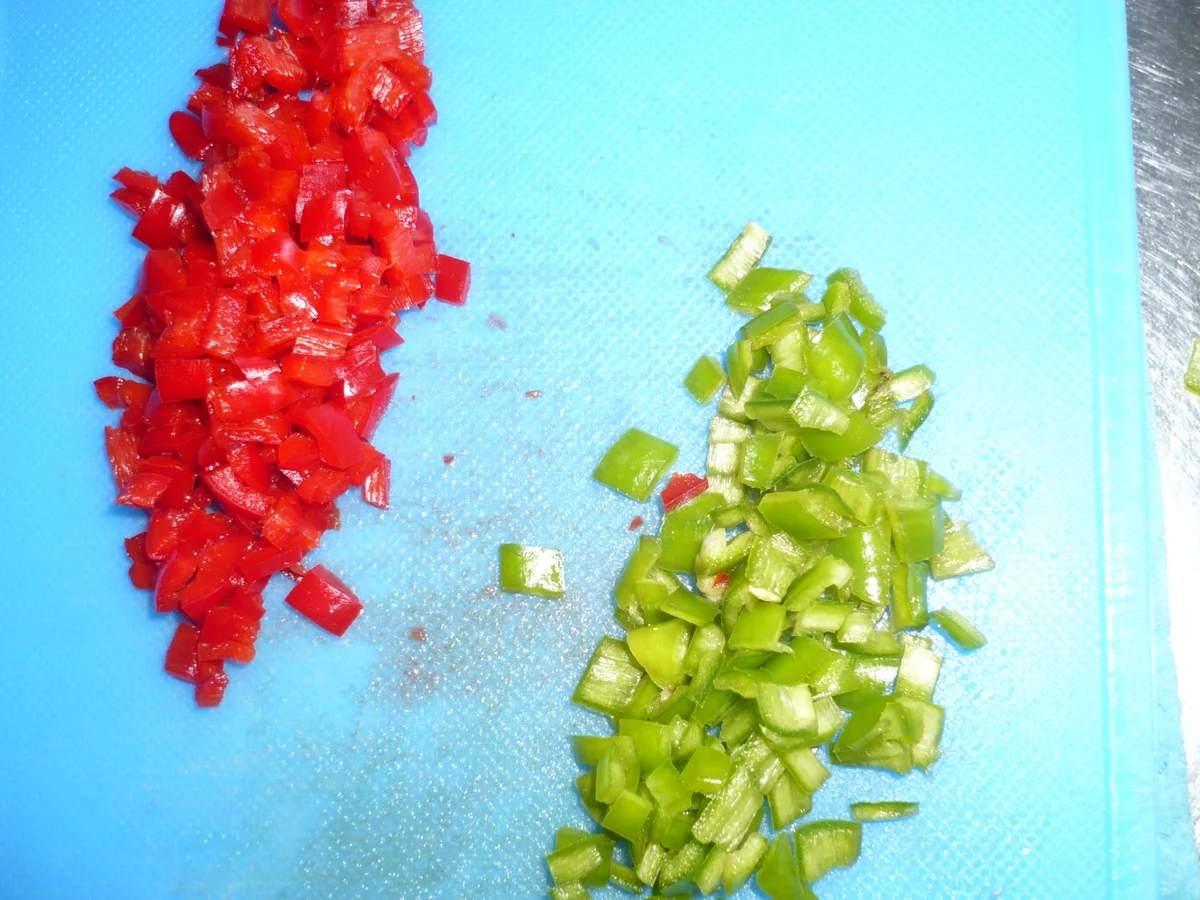 Rezept: Rumpsteak mit Chili - Cheese - Dip Bild Nr. 3 Rumpsteak mit Chili - Cheese - Dip - Rezept - Bild Nr. 3