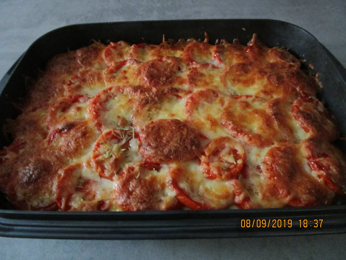 Auflauf mit Tomaten, Kartoffeln  und Thunfisch - Rezept - Bild Nr. 8818