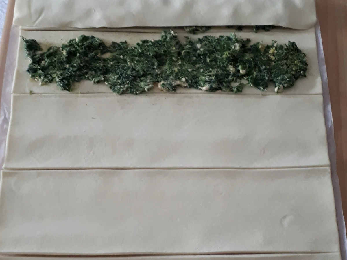 Blätterteig-Spinat-Schnecken - Rezept - Bild Nr. 8813