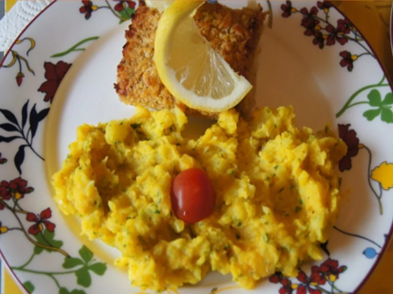 Rezept: Schlemmer-Filet mit Hokkaidokürbis-Kartoffelstampf Bild Nr. 26 Schlemmer-Filet mit Hokkaidokürbis-Kartoffelstampf - Rezept - Bild Nr. 26